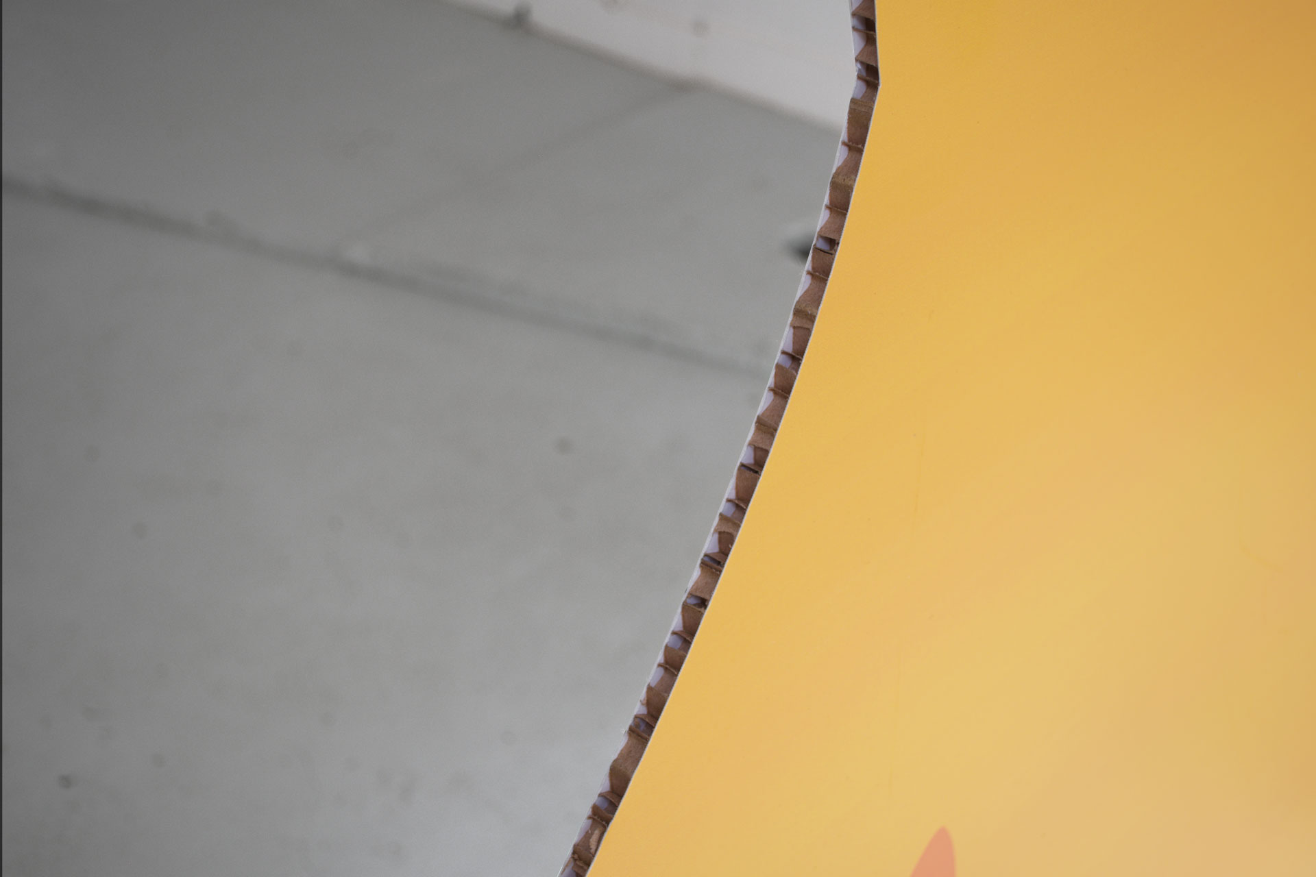 Claude Closky, ‘The Nest,’ 2026, digital print on honeycomb board, wood, 190 x 200 x 50 cm.  